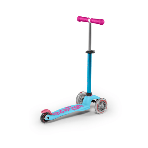 Image of Mini Micro Step Deluxe Turquoise/Roze