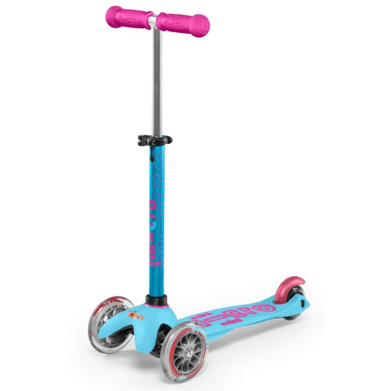 Mini Micro Step Deluxe Turquoise/Roze
