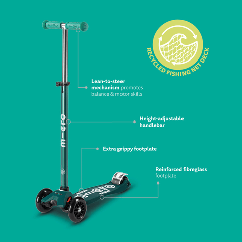 Image of Maxi Micro Step Deluxe Eco Groen