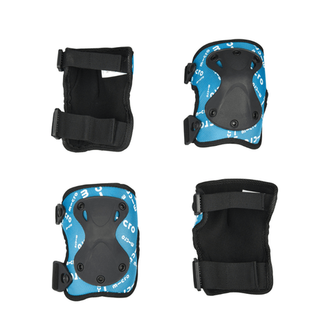 Image of Micro Knie en Elleboogbeschermers Blauw