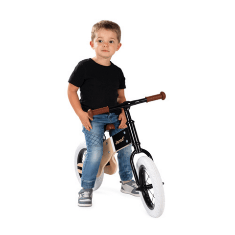 Image of Janod Bikloon Loopfiets Deluxe Zijkant