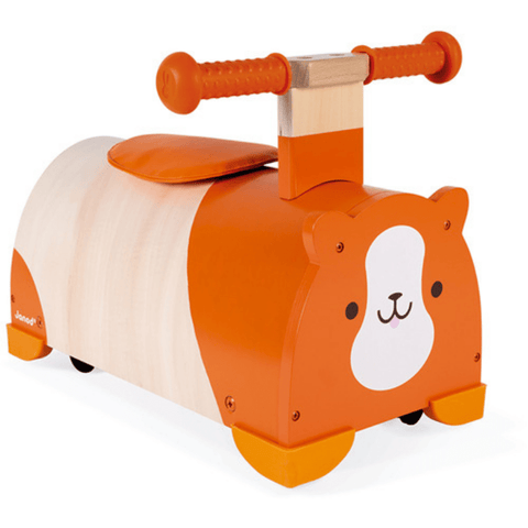 Image of Janod Loopauto Hamster zijkant