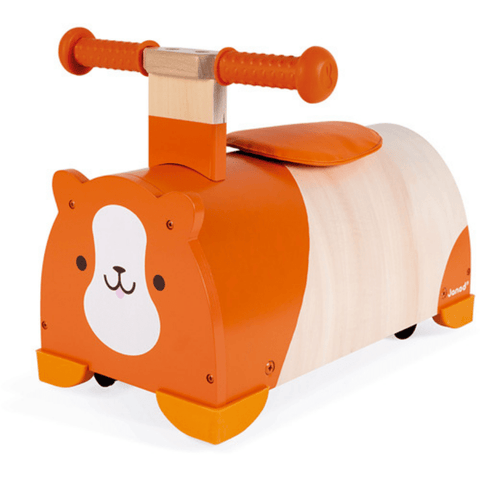 Image of Janod Loopauto Hamster zijkant