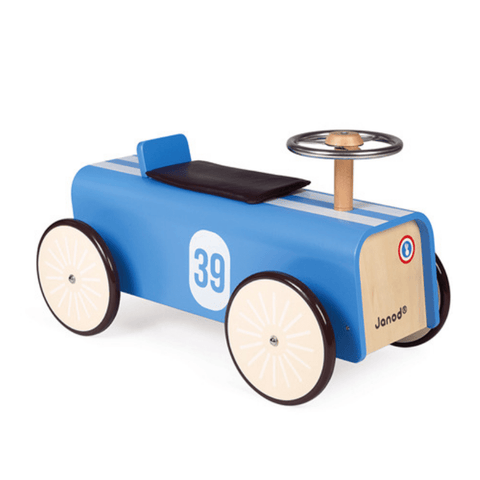 Image of Janod Loopauto Racer zijkant