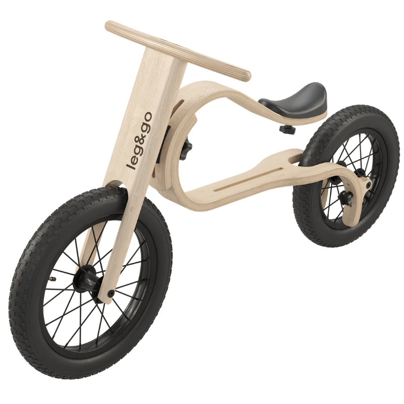 Leg & Go lichtgewicht loopfiets zijkant