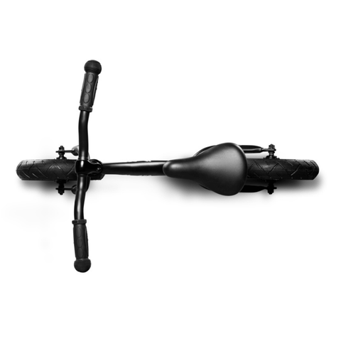 Image of Micro Loopfiets Classic Zwart zijkant