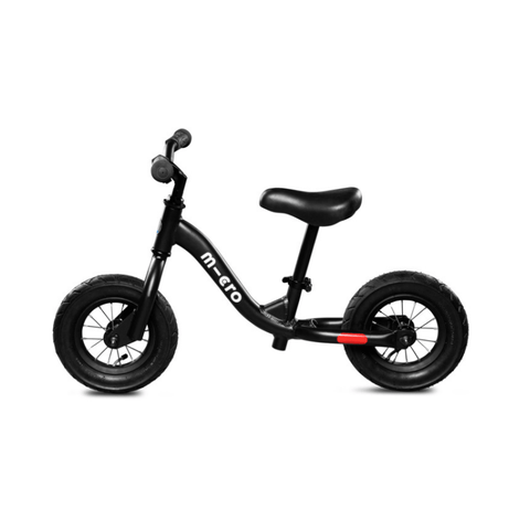 Image of Micro Loopfiets Classic Zwart zijkant