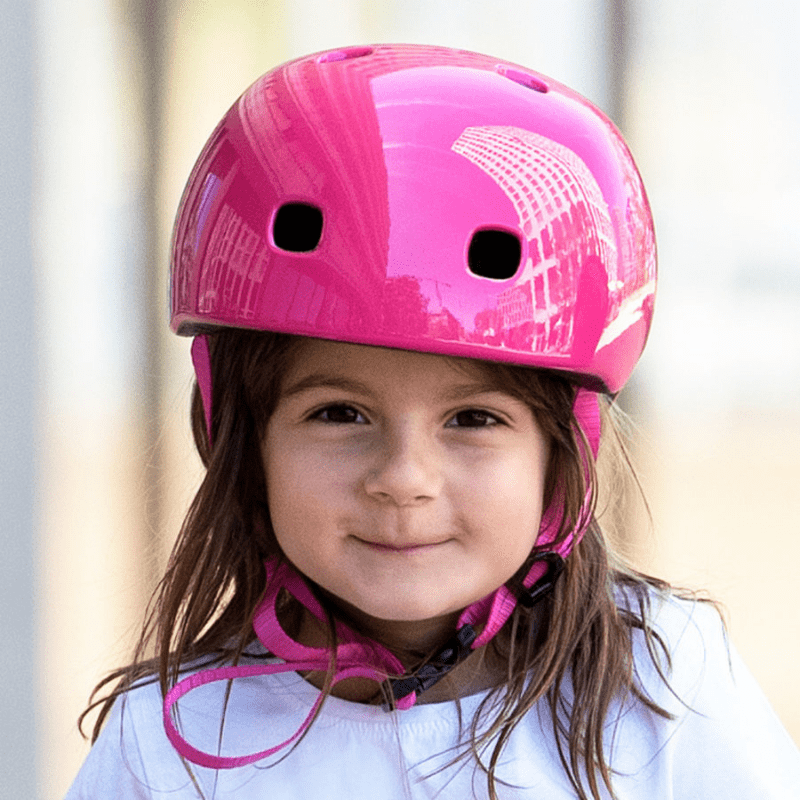 Micro Helm Deluxe Framboos Roze voorkant
