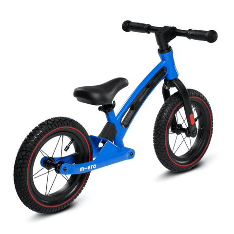 Image of Micro Loopfiets Deluxe Blauw zijkant