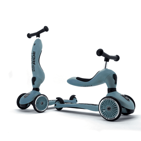 Image of Scoot and Ride Highwaykick 1 Steel zijkant