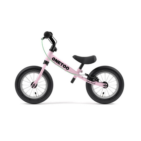 Image of Yedoo OneToo Trainingsbike Candypink loopfiets zijkant