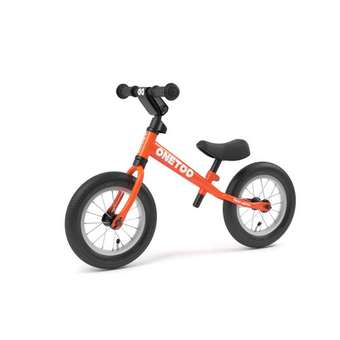Image of Yedoo OneToo Trainingsbike Orange loopfiets zijkant