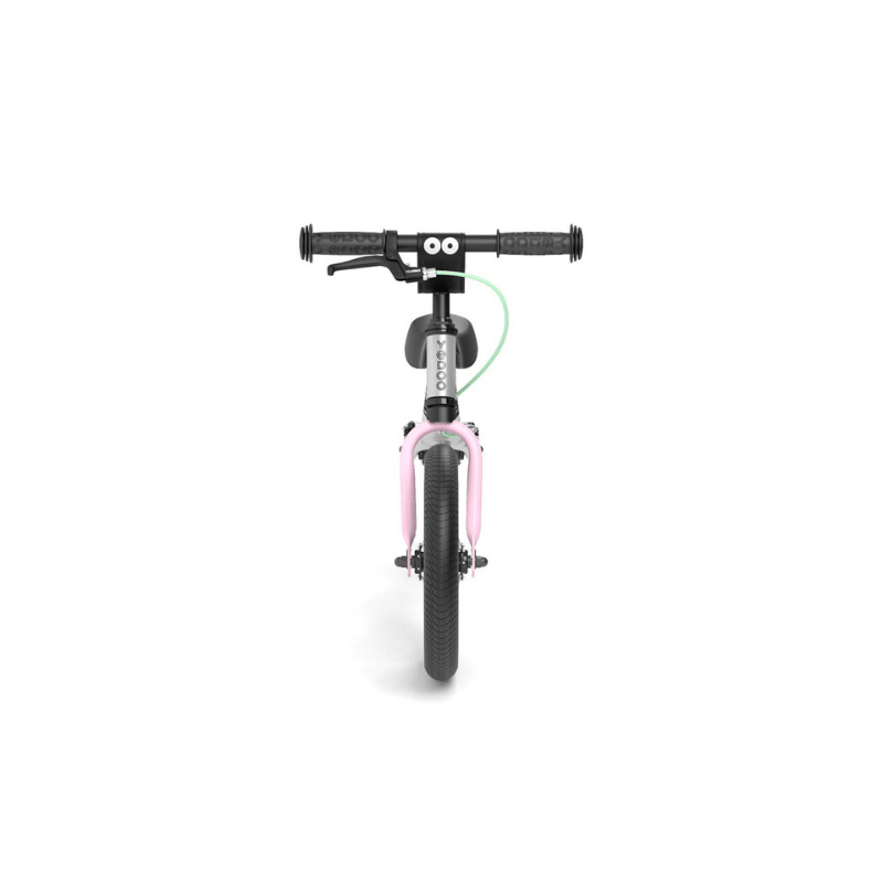 Yedoo YooToo Trainingsbike Candypink loopfiets voorkant