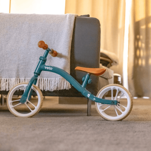 Image of Yvelo Junior Air Loopfiets Donkergroen