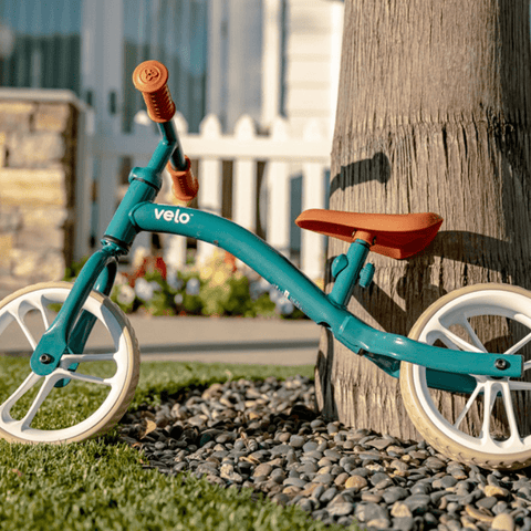 Image of Yvelo Junior Air Loopfiets Donkergroen