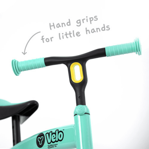 Image of Yvelo Junior loopfiets groen stuur