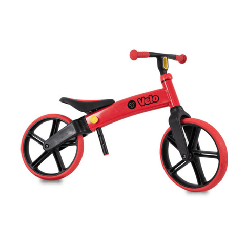 Image of Yvelo Senior Loopfiets Rood zijkant