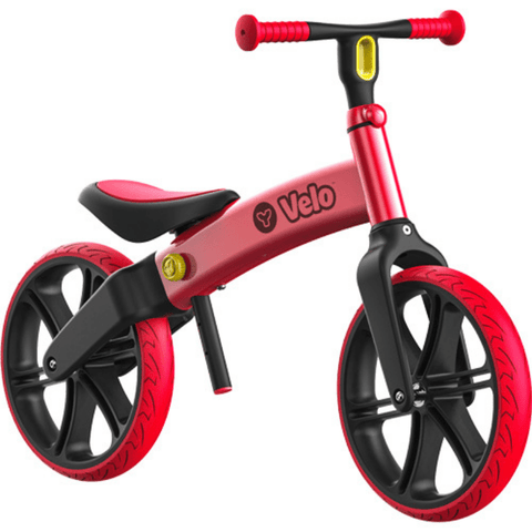 Image of Yvelo Senior Loopfiets Rood zijkant