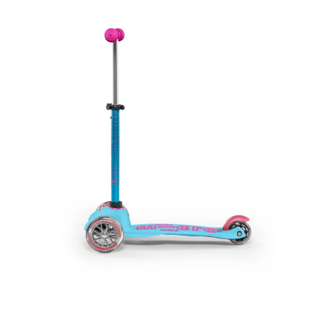 Image of Mini Micro Step Deluxe Turquoise/Roze