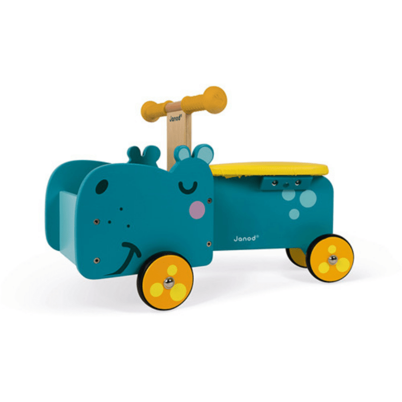 Janod Bakfiets Nijlpaard zijkant