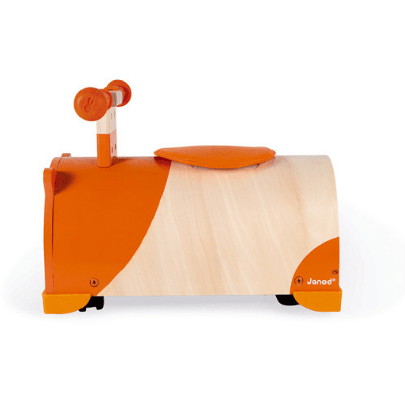 Janod Loopauto Hamster zijkant