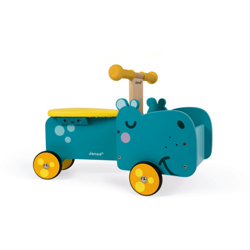 Janod Bakfiets Nijlpaard zijkant