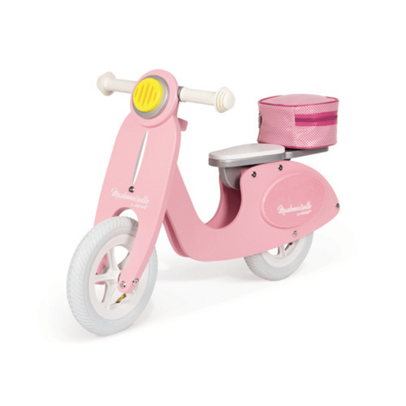 Janod Scooter Mademoiselle Roze zijkant