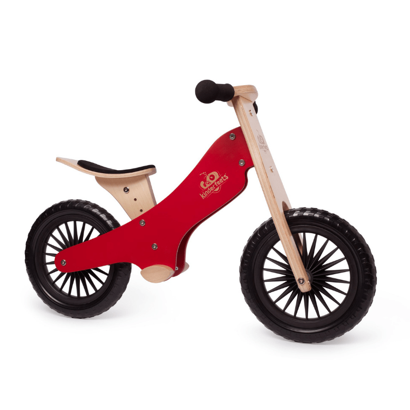 Kinderfeets Classic Rood zijkant