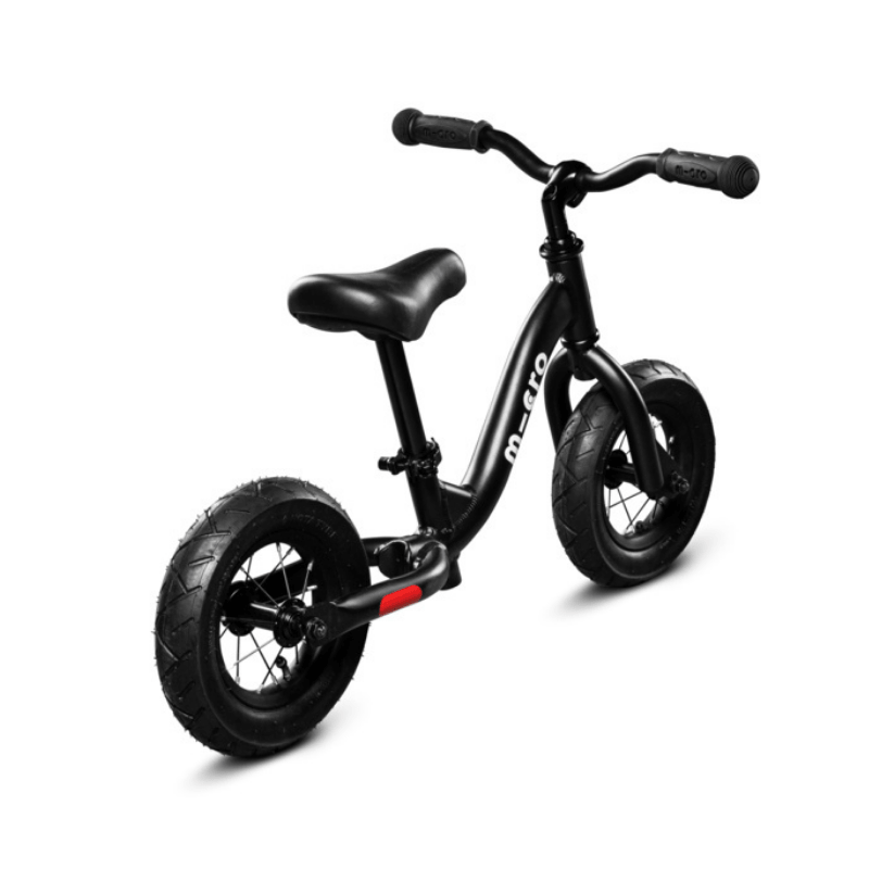 Micro Loopfiets Classic Zwart zijkant