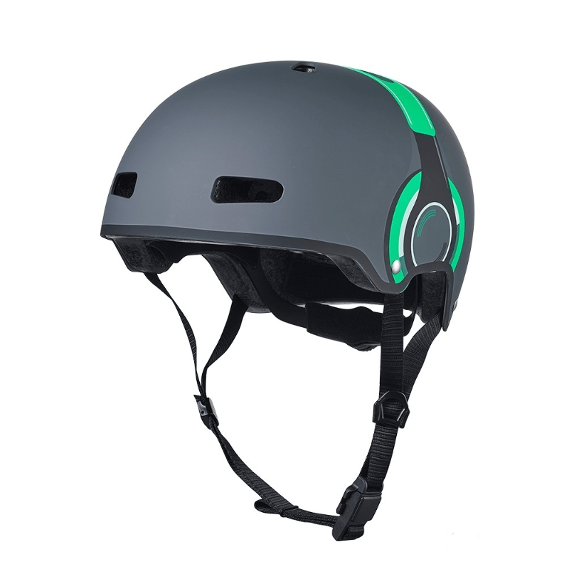 Micro Abs Helm Deluxe Headphone Grijs/Groen