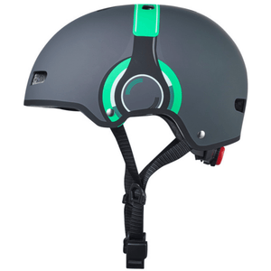 Micro Abs Helm Deluxe Headphone Grijs/Groen
