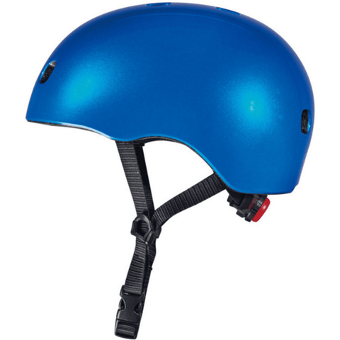 Image of Micro Helm Deluxe Blauw Metallic zijkant