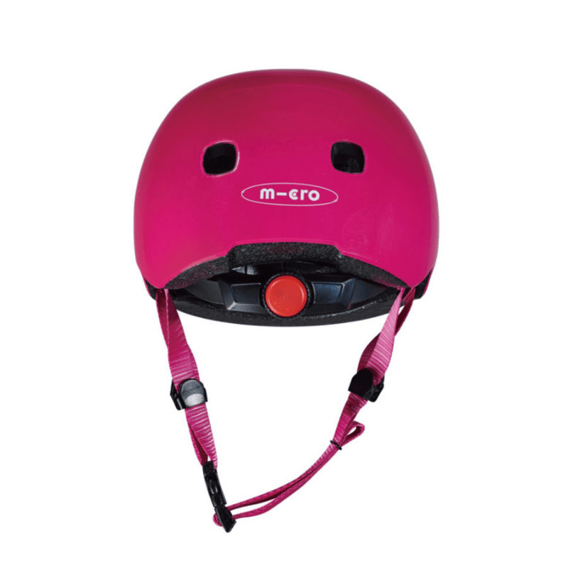 Micro Helm Deluxe Framboos Roze achterkant