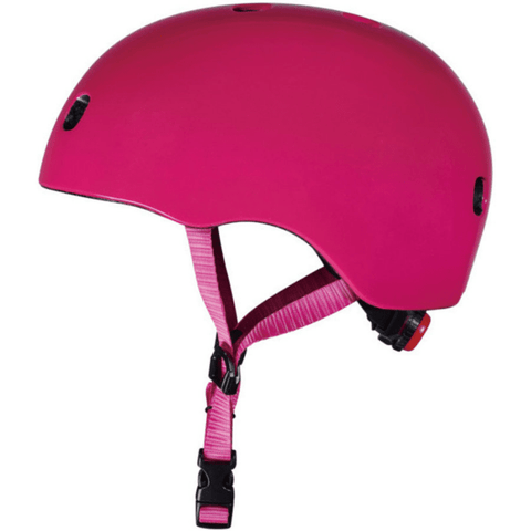 Image of Micro Helm Deluxe Framboos Roze zijkant
