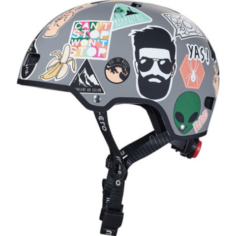 Image of Micro-helm-deluxe-sticker