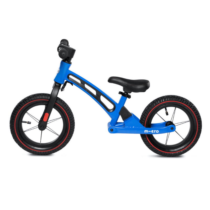 Micro Loopfiets Deluxe Blauw zijkant