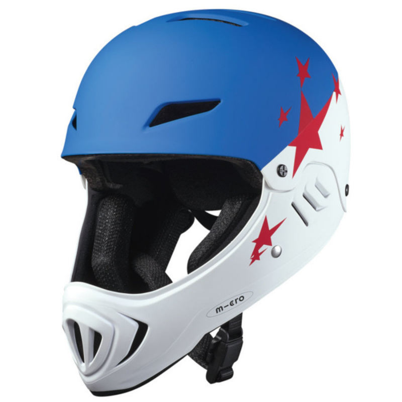 Micro Race Helm Blauw