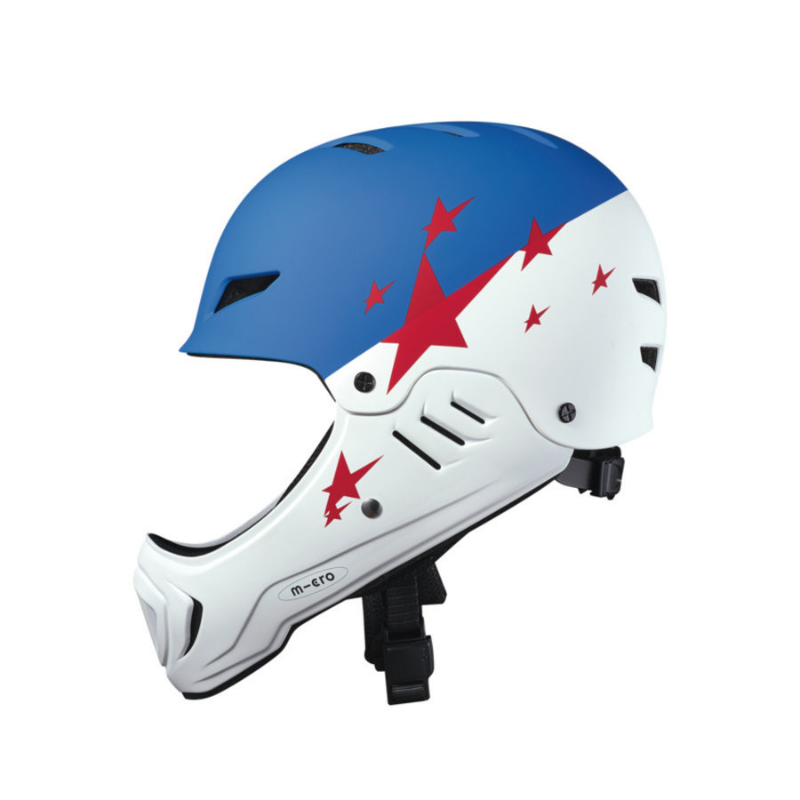 Micro Race Helm Blauw