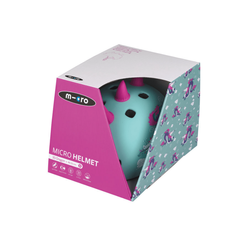 Micro Helm Deluxe 3D Draak