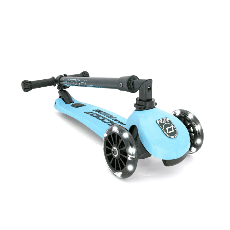 Scoot and Ride Highwaykick 3  Blueberry ingeklapt