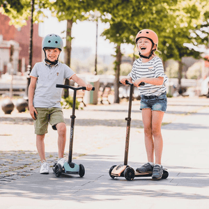 Scoot and Ride Highwaykick 5 Peach zijkant