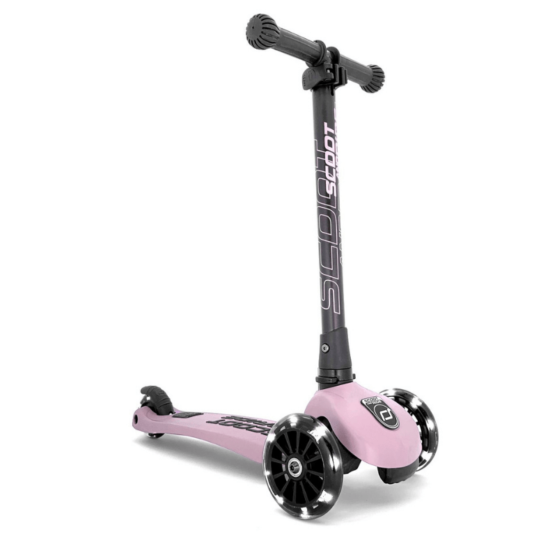 scoot and ride Highwaykick 3 rose step