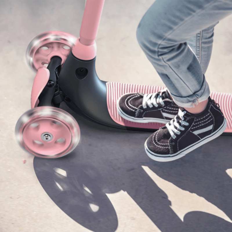 YGLIDER Kiwi Roze step onderkant