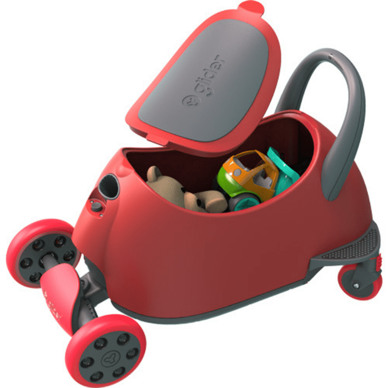 Yglider Luna 2-in-1 Rood bak