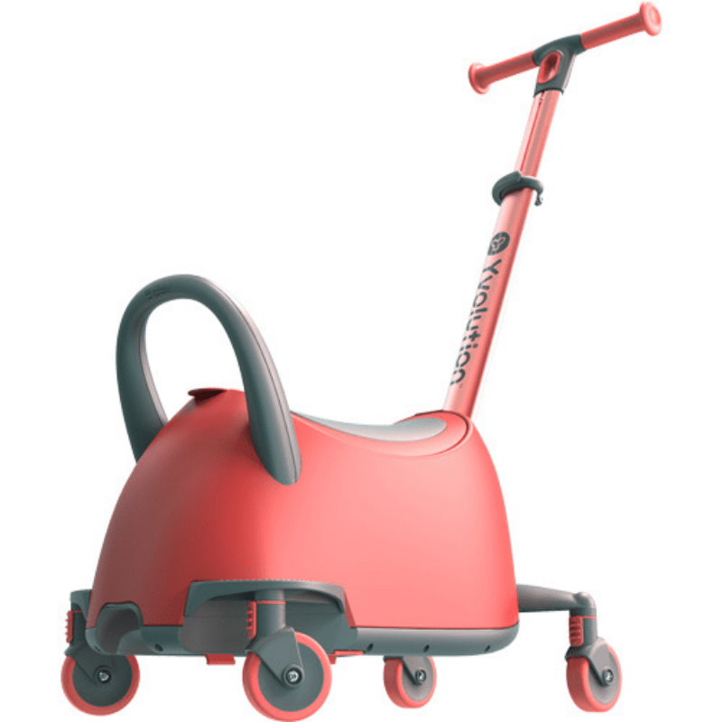 Yglider Luna 2-in-1 Rood zijkant