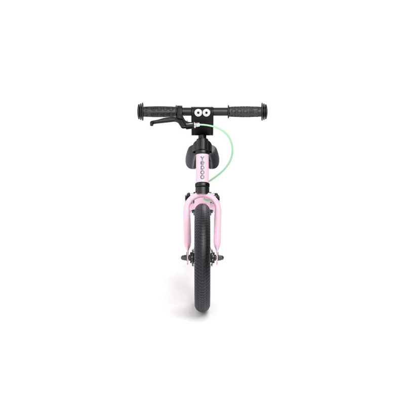 Yedoo OneToo Trainingsbike Candypink loopfiets voorkant