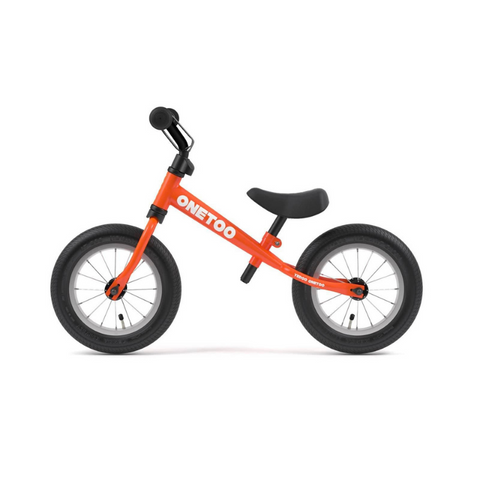 Image of Yedoo OneToo Trainingsbike Orange loopfiets zijkant