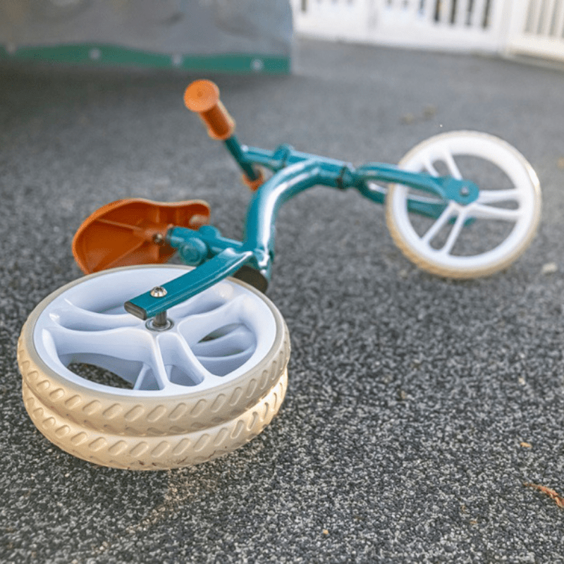 Yvelo Junior Air Loopfiets Donkergroen