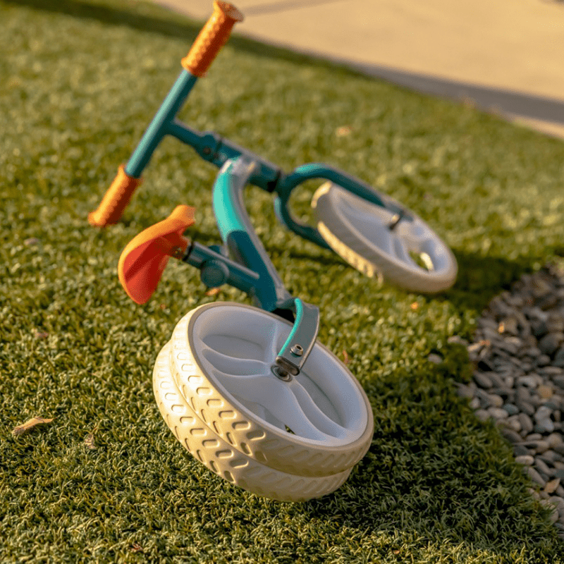 Yvelo Junior Air Loopfiets Donkergroen