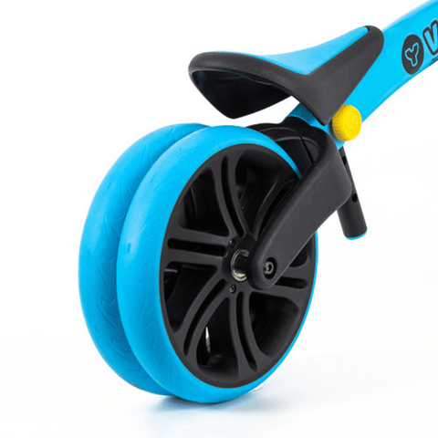 Image of Yvelo Junior Loopfiets Blauw wiel